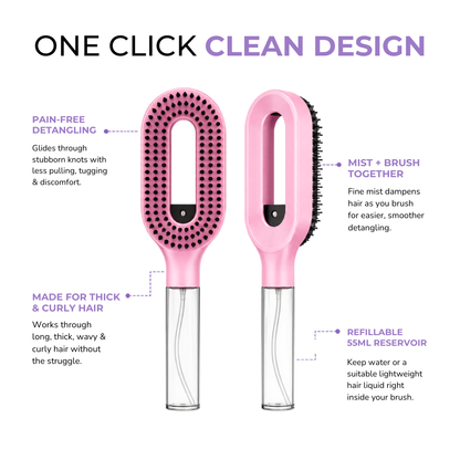 Breezy 3.0 – MistGlide™ Detangling Brush